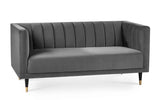 Salma Scalloped Back Sofa Collection