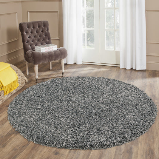 Verona Round Dark Grey