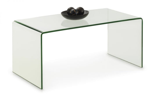 Amalfi Bent Glass Coffee Table