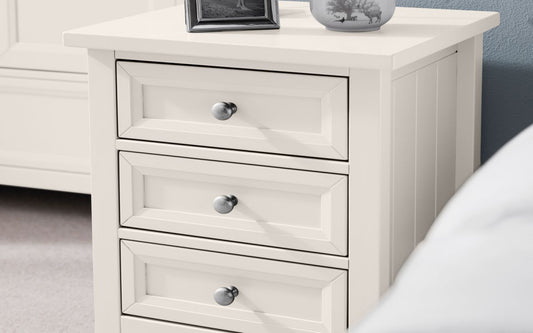 Maine 3 Drawer Bedside