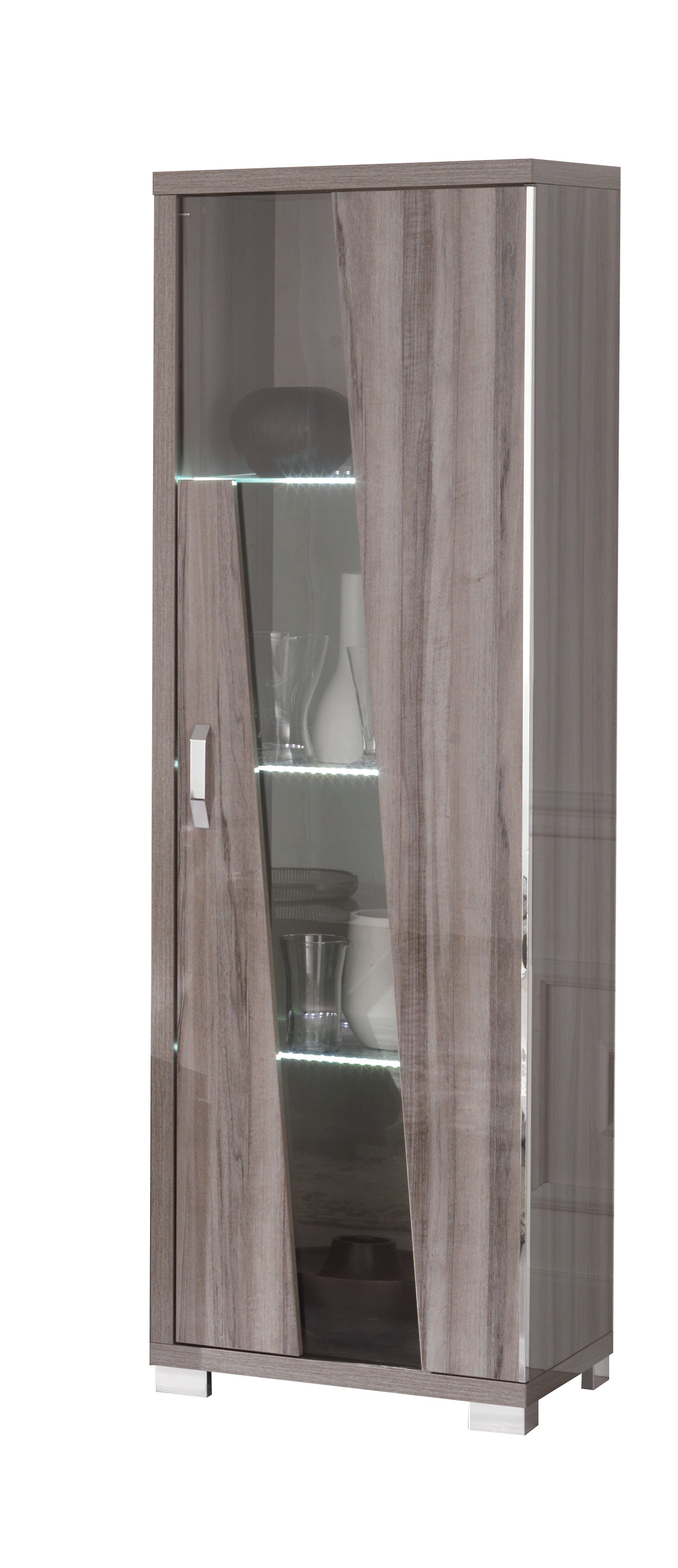 San Martino Glamour 1 Door Display Cabinet