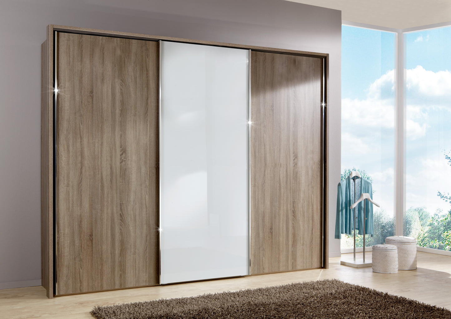 Wiemann - Miami Plus Sliding Door Wardrobes With Mirror