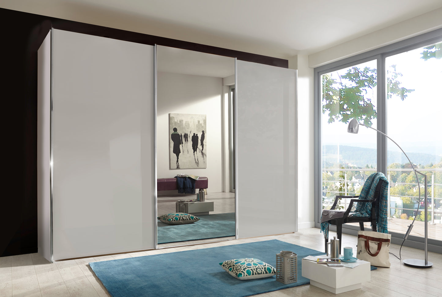 Wiemann - Miami Plus Sliding Door Wardrobes With Mirror