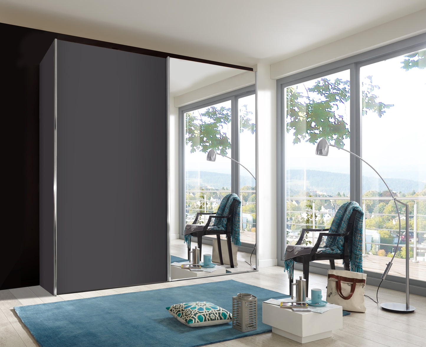 Wiemann - Miami Plus Sliding Door Wardrobes With Mirror