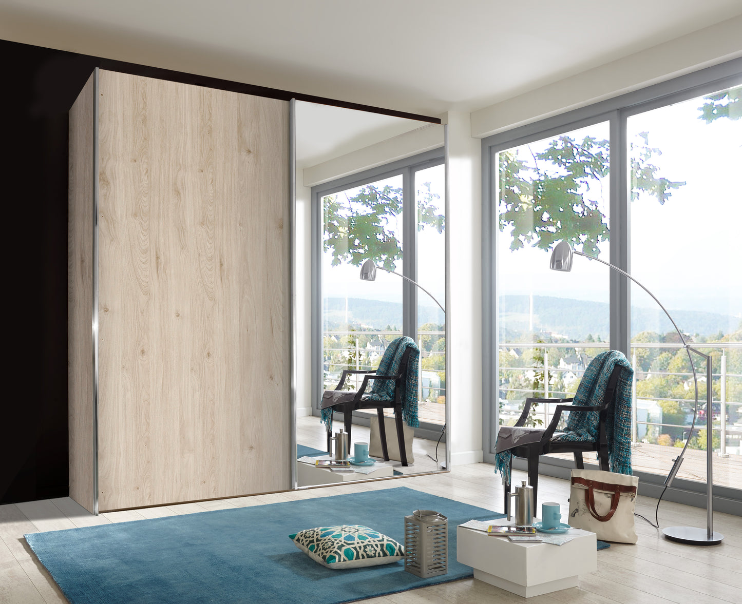 Wiemann - Miami Plus Sliding Door Wardrobes With Mirror