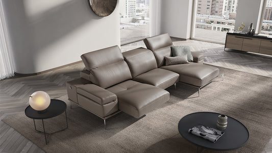 Oblige Italian Leather Sofa Range