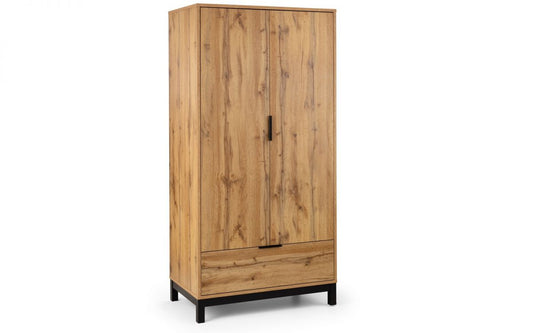 Bali 2 Door 1 Drawer Wardrobe