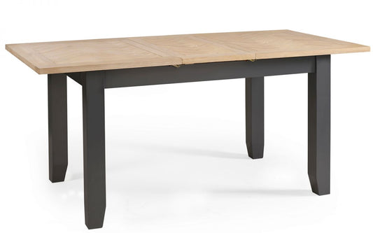 Bordeaux Extending Dining Table - Dark Grey