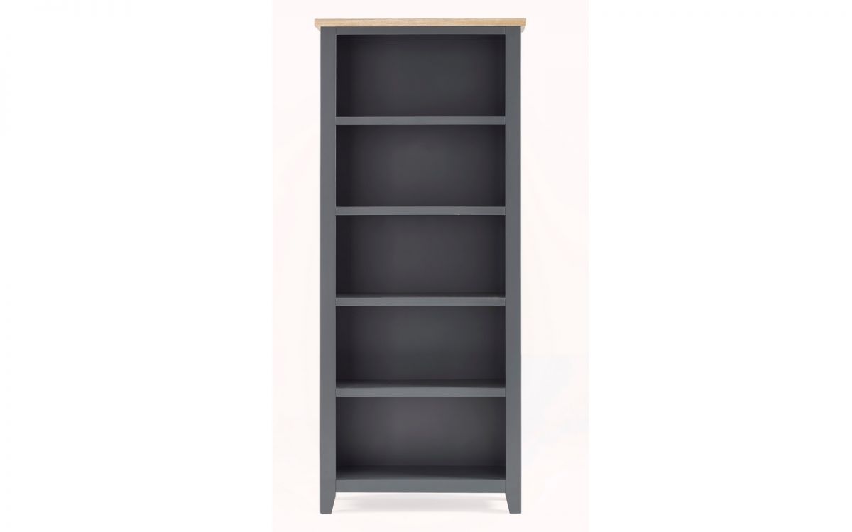 Bordeaux Tall Bookcase - Dark Grey