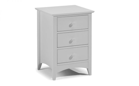 Cameo 3 Drawer Bedside