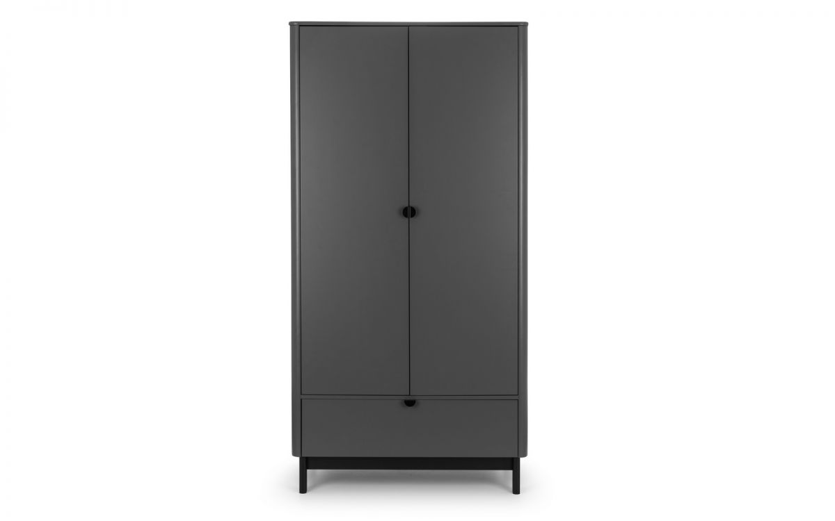 Chloe 2 Door 1 Drawer Wardrobe