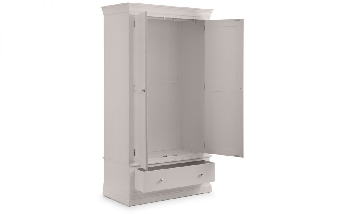 Clermont 2 Door 1 Drawer Wardrobe