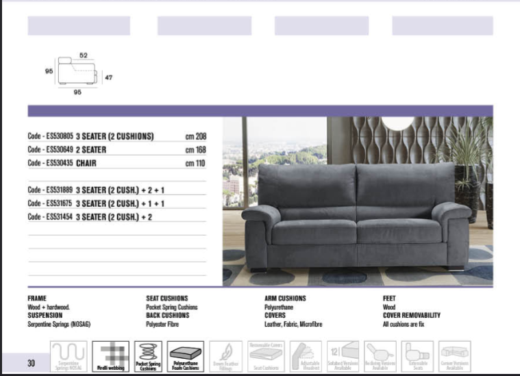 Essential - Italian Sofa Collection