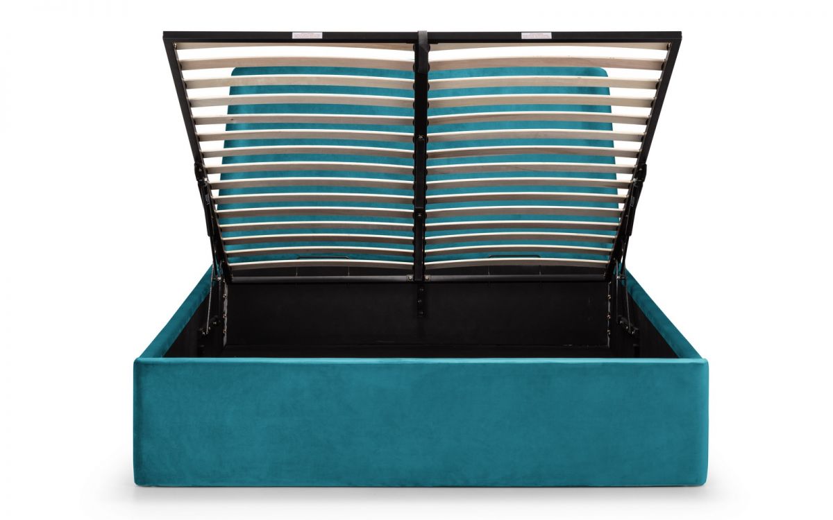 Frida Storage Ottoman Bed - Teal