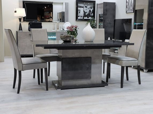 San Martino Hilton Wooden Dining Table Center Standing