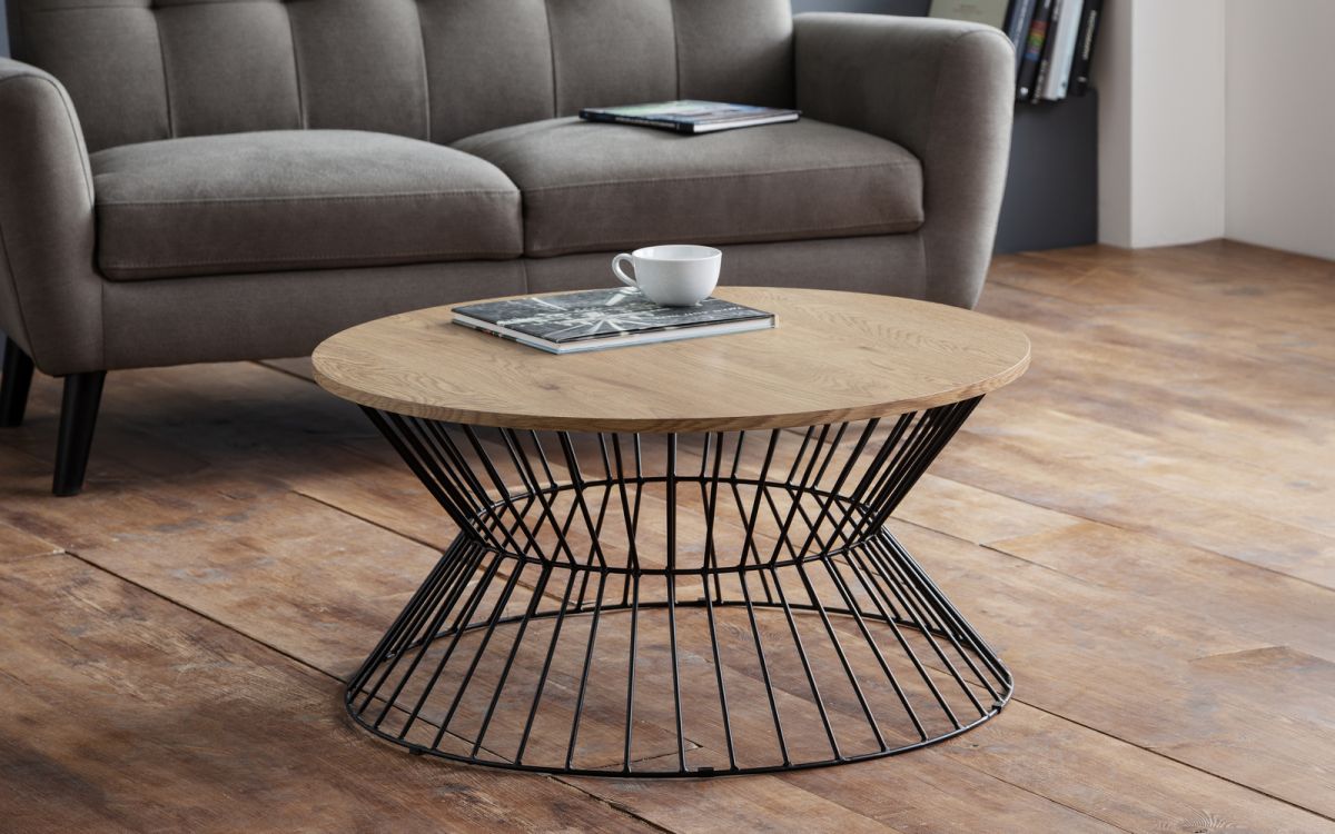 Jersey Round Wire Coffee Table