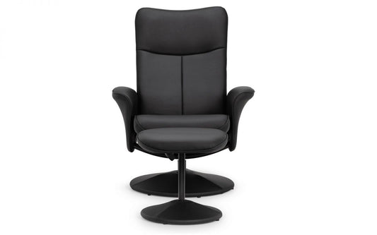 Lugano Recliner & Stool