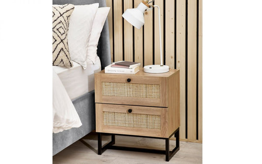 Padstow 2 Drawer Bedside