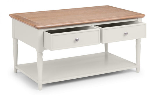 Provence 2 Drawer Coffee Table