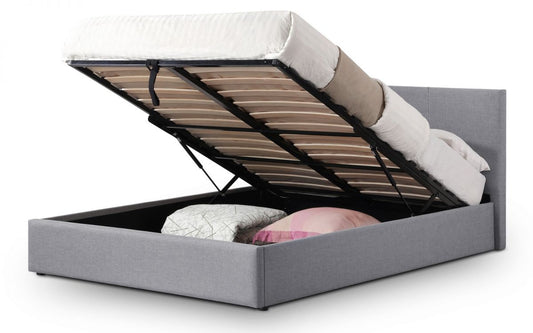 Rialto Lift-Up Storage Bed - Grey