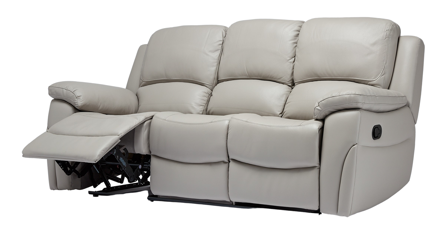 Sienna - Leather - Manual Recliner - Sofas & Chairs