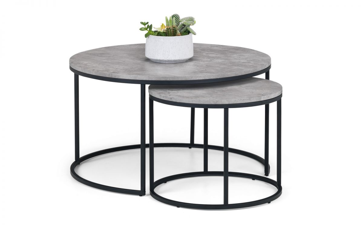 Staten Round Nesting Coffee Table