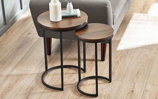 Tribeca Round Nesting Side Tables